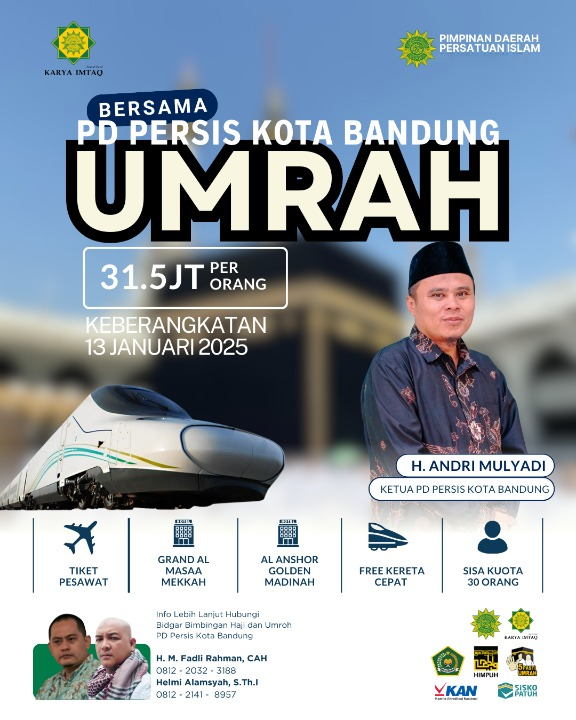 Umroh Bersama PD PERSIS Kabupaten Agam